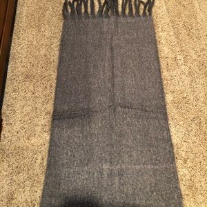 Soft grey thick scarf.  NWOT
